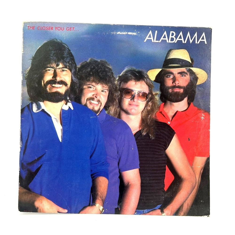 Alabama The Closer You Get Vinyl LP Record 1983 RCA AHL1-4663 Country Rock